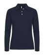 Poloshirt CLIQUE Stretch Premium Polo L/S Women voor bedrukking &amp; borduring