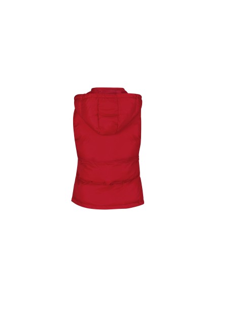 B&C BODYWARMER / MEN rouge personnalisable