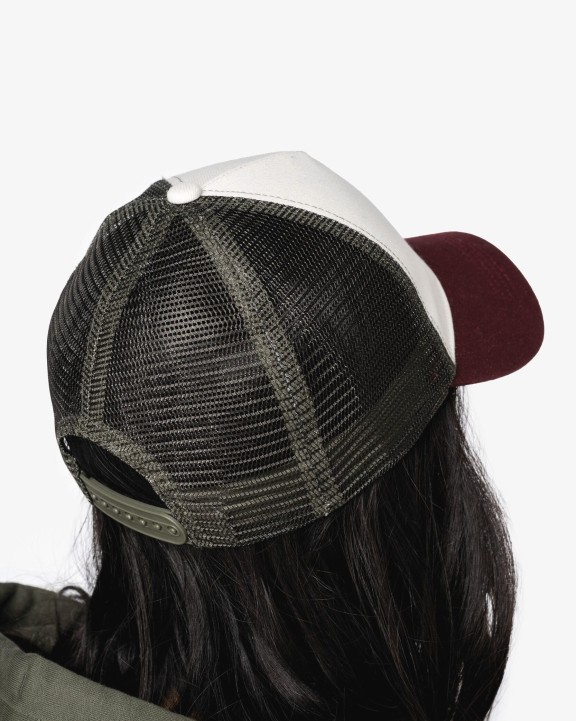 NATIVE SPIRIT Umweltfreundliche Unisex-Trucker-Kappe – 5 Panels Kappe personalisierbar