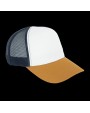 NATIVE SPIRIT Umweltfreundliche Unisex-Trucker-Kappe – 5 Panels Kappe personalisierbar