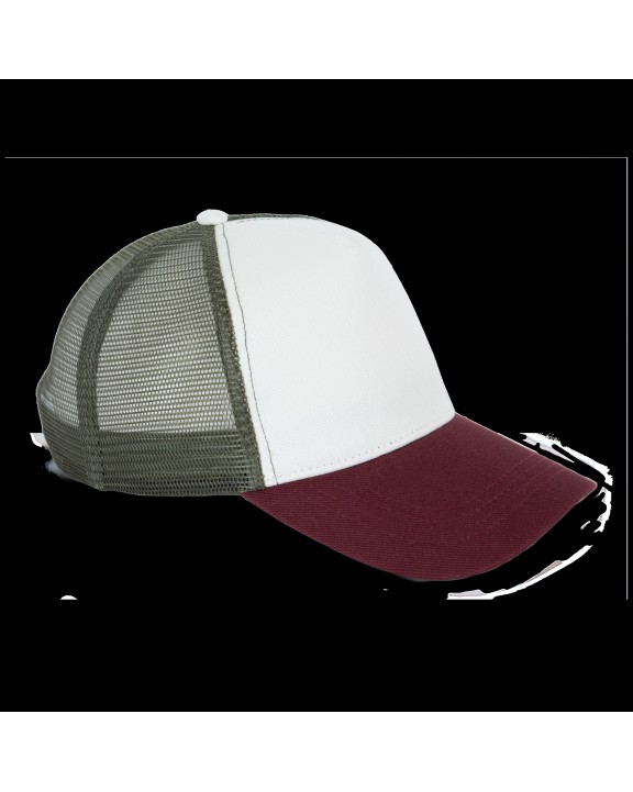 NATIVE SPIRIT Umweltfreundliche Unisex-Trucker-Kappe – 5 Panels Kappe personalisierbar