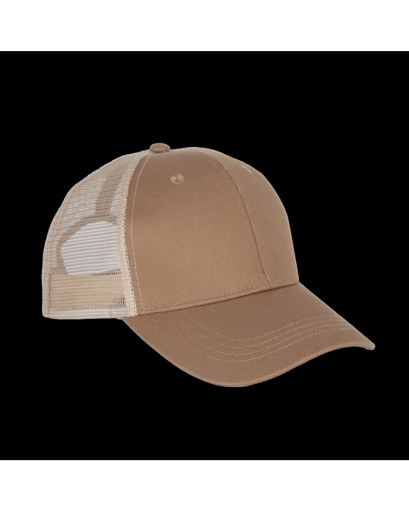 NATIVE SPIRIT Umweltfreundliche Unisex-Trucker-Kappe – 6 Panels Kappe personalisierbar