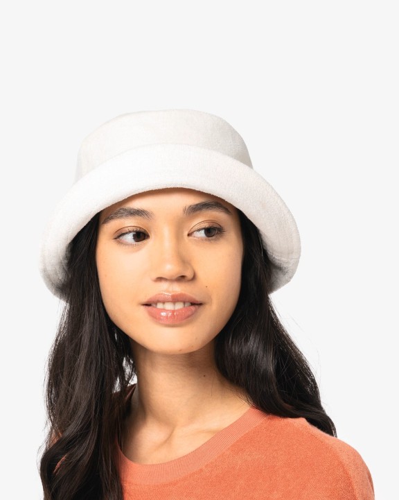 Bucket hat NATIVE SPIRIT Ecologische uniseks bucket hat in badstof voor bedrukking &amp; borduring