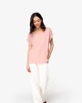 NATIVE SPIRIT Umweltfreundliches Damen-T-Shirt mit Reversärmeln T-Shirt personalisierbar