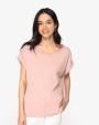 T-shirt personnalisable NATIVE SPIRIT T-shirt écoresponsable manches à revers femme