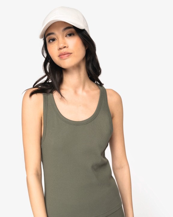 T-shirt personnalisable NATIVE SPIRIT Débardeur écoresponsable côtelé femme