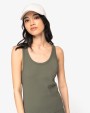 T-shirt NATIVE SPIRIT Ecologische geribde damestop voor bedrukking &amp; borduring