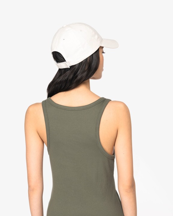 T-shirt NATIVE SPIRIT Ecologische geribde damestop voor bedrukking &amp; borduring