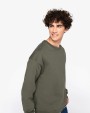 NATIVE SPIRIT Umweltfreundliches Oversize Unisex-Sweatshirt mit Rundhalsausschnitt Sweatshirt personalisierbar