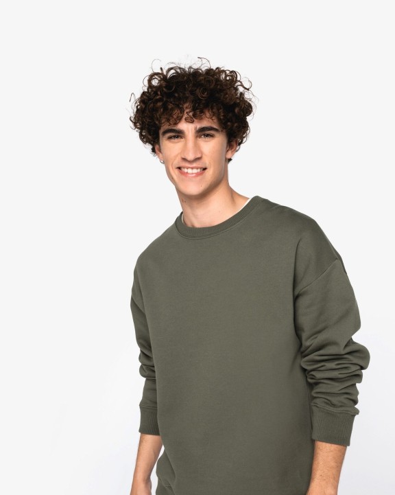 Sweat-shirt personnalisable NATIVE SPIRIT Sweat-shirt écoresponsable à col rond oversize unisexe