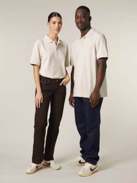 Polos à personnaliser STANLEY/STELLA Prepster 2.0 Eco-Heather