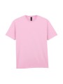GILDAN T-shirt adulte light cotton rose clair personnalisable
