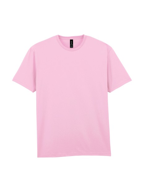 GILDAN T-shirt adulte light cotton rose clair personnalisable