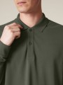 Polos à personnaliser STANLEY/STELLA Prepster 2.0 Long Sleeve khaki
