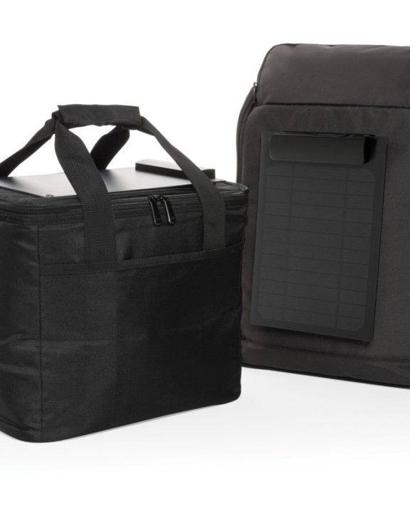 Sac & bagagerie personnalisable 4DO Sac à dos avec panneau solaire 5W rPET AWARE™ Pedro