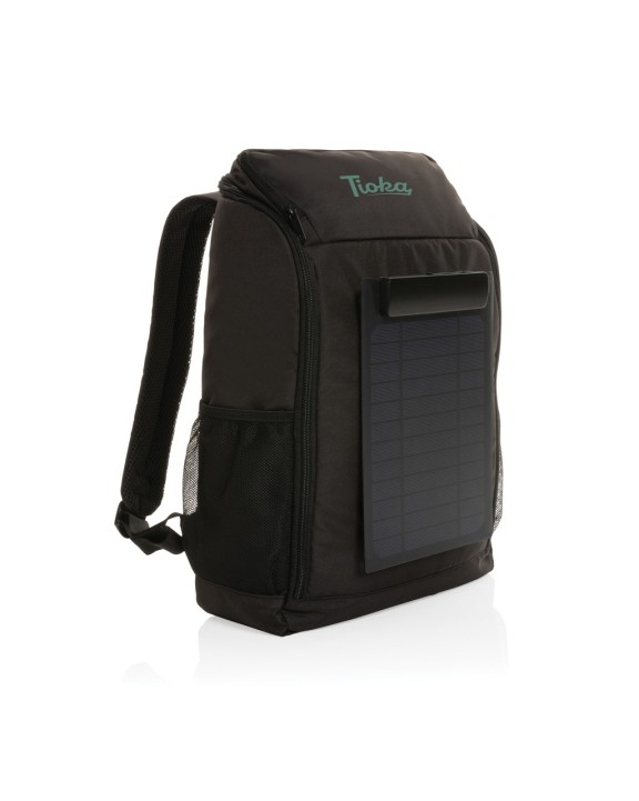 Sac & bagagerie personnalisable 4DO Sac à dos avec panneau solaire 5W rPET AWARE™ Pedro