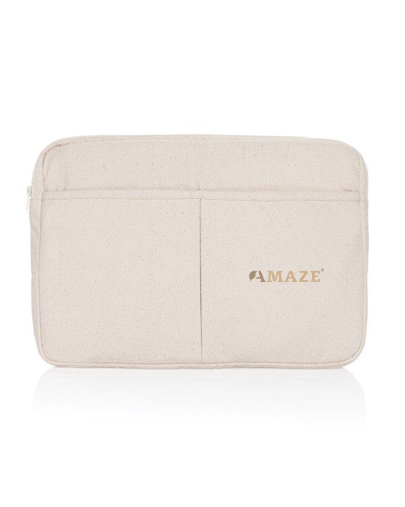 4DO Laluka AWARE™ 15,6" Laptoptasche aus recycelter Baumwolle Tasche personalisierbar