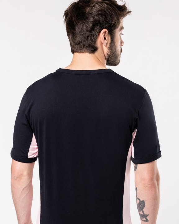 T-shirt personnalisable KARIBAN Tiger > t-shirt bicolore manches courtes
