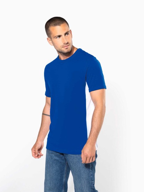 T-Shirts à personnaliser KARIBAN Tiger > T-shirt bicolore manches courtes 