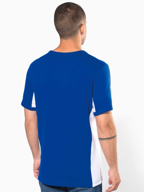 T-Shirts à personnaliser KARIBAN Tiger > T-shirt bicolore manches courtes 