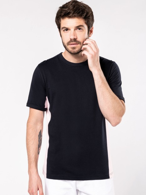 T-Shirts à personnaliser KARIBAN Tiger > t-shirt bicolore manches courtes 