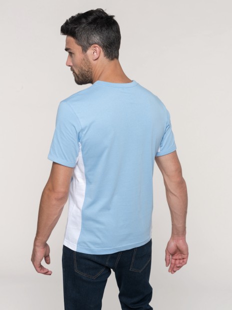 T-Shirts à personnaliser KARIBAN Tiger > t-shirt bicolore manches courtes 