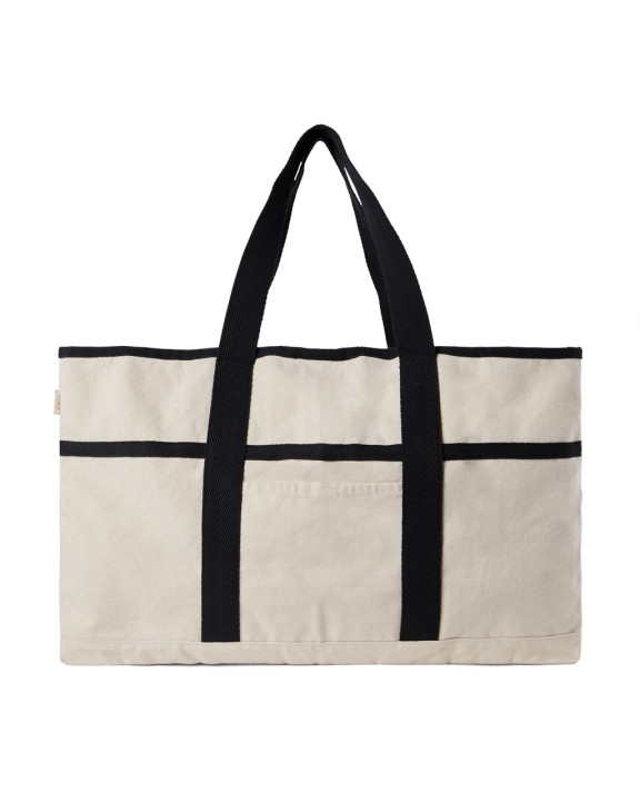 VINGA VINGA Volonne AWARE™ Strandtasche aus recyceltem Canvas Tasche personalisierbar
