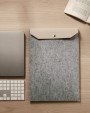 VINGA VINGA Albon 17" Laptop-Seeve aus GRS recyceltem Filz Tasche personalisierbar