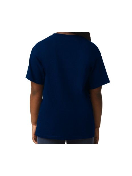GILDAN LIGHT COTTON YOUTH T-SHIRT bleu marine personnalisable