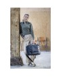 4DO Expedition Pro 35L, 17" GRS recycelter erweiterbarer Laptop-Rucksack Tasche personalisierbar