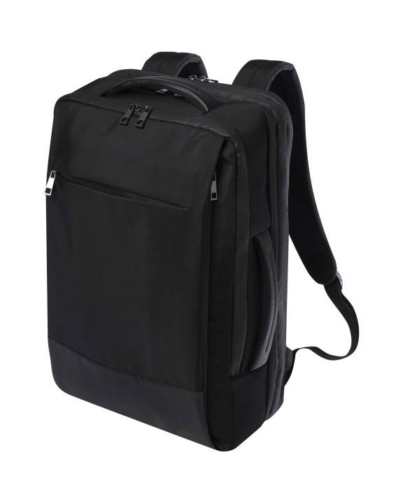 4DO Expedition Pro 35L, 17" GRS recycelter erweiterbarer Laptop-Rucksack Tasche personalisierbar