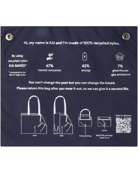 4DO Kai GRS recycelte Circular Tragetasche  Tote Bag personalisierbar