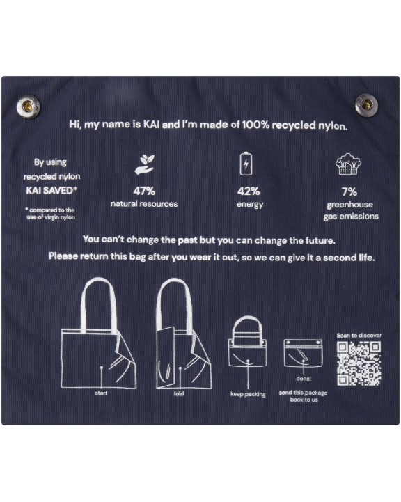 4DO Kai GRS recycelte Circular Tragetasche  Tote Bag personalisierbar
