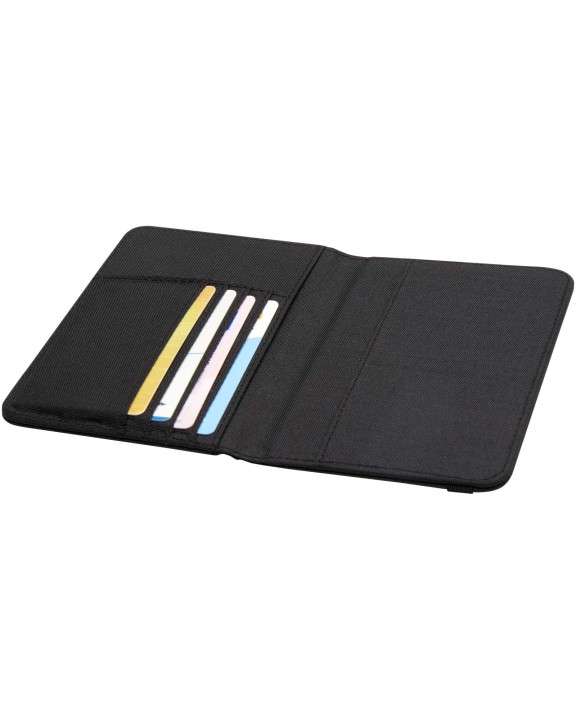 4DO Ross GRS RPET RFID-Reisepasshalter Tasche personalisierbar