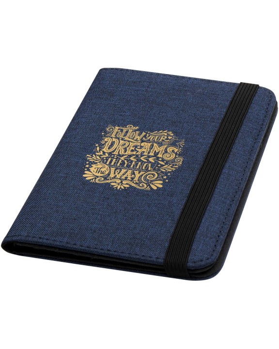 Sac & bagagerie personnalisable 4DO Porte-passeport RFID Ross en rPET certifié GRS