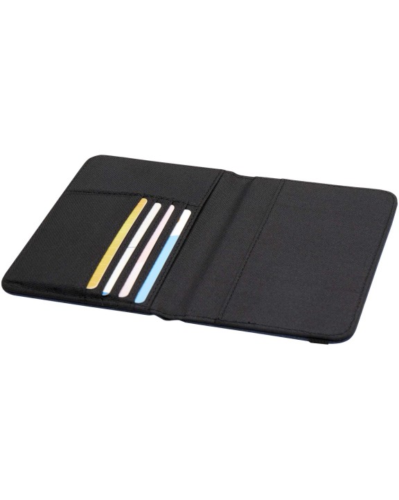4DO Ross GRS RPET RFID-Reisepasshalter Tasche personalisierbar