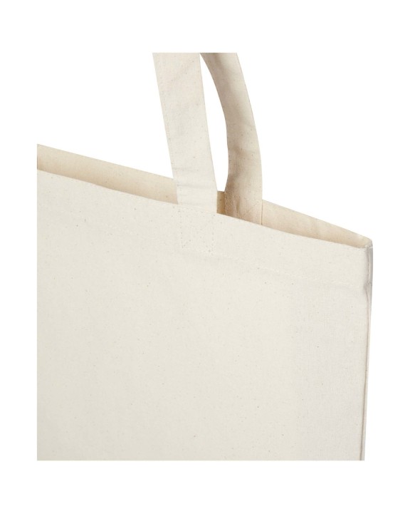 Tote bag personnalisable 4DO Sac shopping Orissa 180 g/m² de 11 L avec large fond