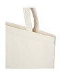 Tote bag 4DO Orissa 180 g/m² biologische draagtas met brede bodem 11 l voor bedrukking &amp; borduring