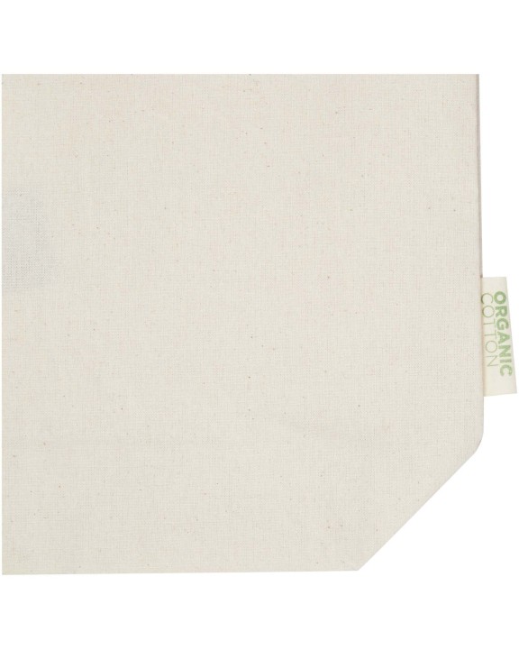 Tote bag 4DO Orissa 180 g/m² biologische draagtas met brede bodem 11 l voor bedrukking &amp; borduring