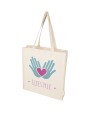 4DO Orissa 180 g/m² Tragetasche mit Seitenfalte aus Bio-Baumwolle 14L Tote Bag personalisierbar