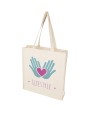 4DO Orissa 180 g/m² Tragetasche mit Seitenfalte aus Bio-Baumwolle 14L Tote Bag personalisierbar