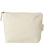 4DO Orissa 180 g/m² Kosmetiktasche aus Bio-Baumwolle 1L Tasche personalisierbar