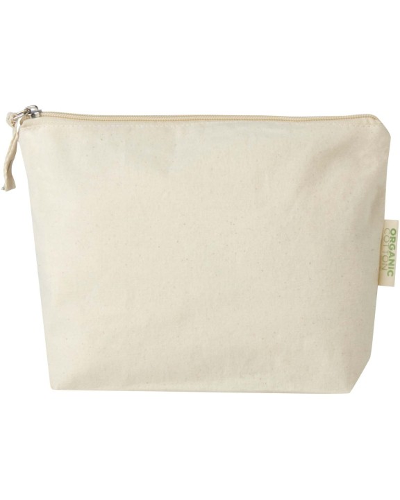 4DO Orissa 180 g/m² Kosmetiktasche aus Bio-Baumwolle 1L Tasche personalisierbar