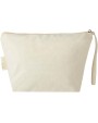 4DO Orissa 180 g/m² große Kosmetiktasche aus Bio-Baumwolle 3L Tasche personalisierbar