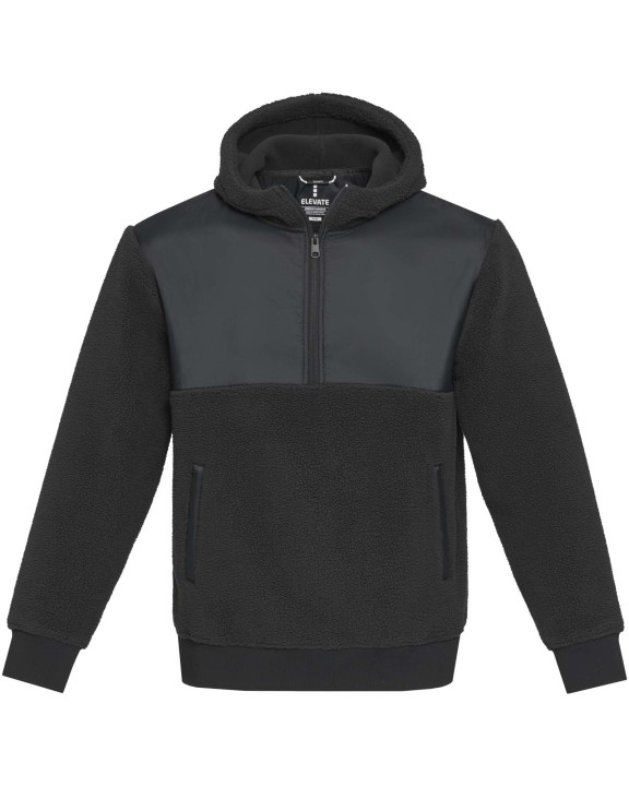 ELEVATE Evans Sherpa Fleecepullover Half-Zip Unisex Polar Fleece personalisierbar