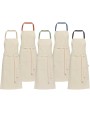 4DO Nia 200 g/m² Schürze aus recycelter Baumwolle Schürze personalisierbar