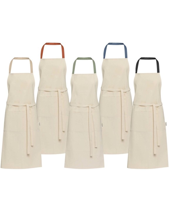 Tablier personnalisable 4DO Tablier Nia en coton recyclé 200 g/m²