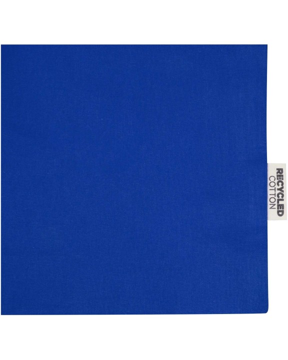 4DO Madras 140 g/m² Baumwoll Tragetasche mit Seitenfalten aus GRS recycelter Baumwolle Tote Bag personalisierbar