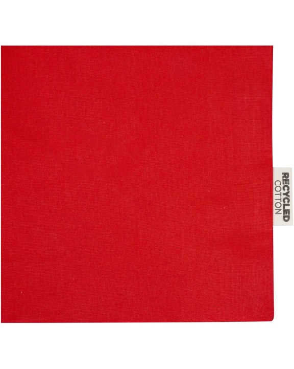 4DO Madras 140 g/m² Baumwoll Tragetasche mit Seitenfalten aus GRS recycelter Baumwolle Tote Bag personalisierbar