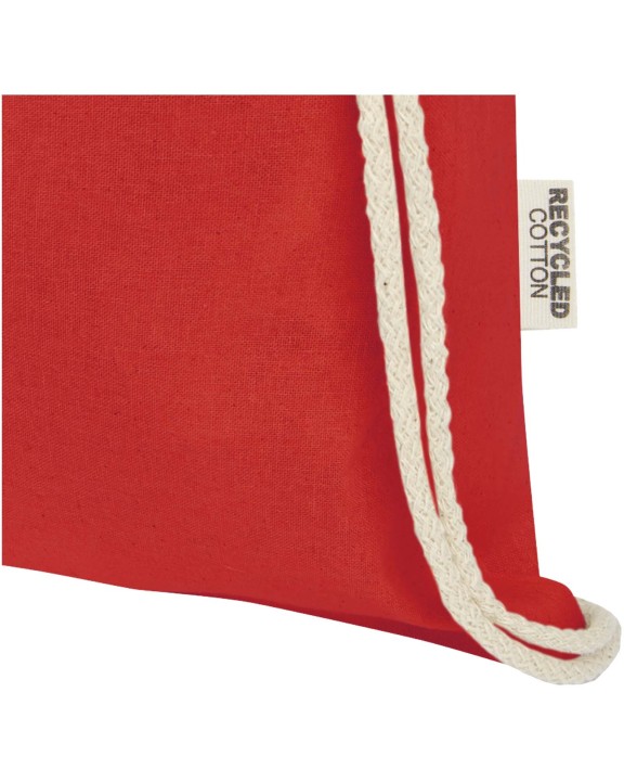 Sac & bagagerie personnalisable 4DO Sac avec cordon Oregon en coton recyclé 140 g/m² certifié GRS